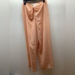 Gia Peach Sheer Pants